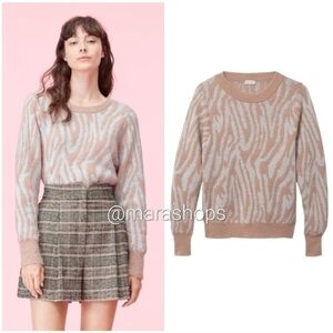 Rebecca Taylor Tiger stripe sweater